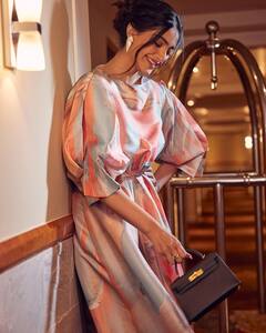 Sonam Kapoor Photo: ફ્લોરલ સાડીમાં સોનમ કપૂરે આપ્યા કિલર પોઝ