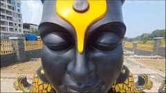 Vitthal Murti Karjat : कर्जत तालुक्यात साकारतेय तब्बल 50 फूट उंच विठ्ठलाची मूर्ती