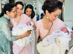 Kangana Ranaut Nephew: कंगना रनौत के घर आया नन्हा मेहमान...भतीजे की बुआ बनीं एक्ट्रेस, तस्वीरें शेयर कर नाम का किया खुलासा
