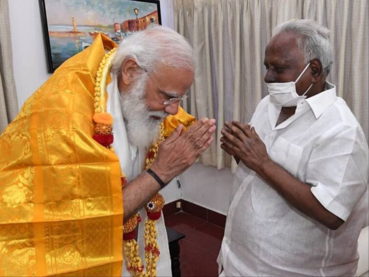 Bangaru Adigalar Tamil Nadu: Leaders, Devotees Pay Last Respect To Padma Awardee Melmaruvathur Tamil Nadu: Leaders, Devotees Pay Last Respect To Padma Awardee Melmaruvathur Bangaru Adigalar