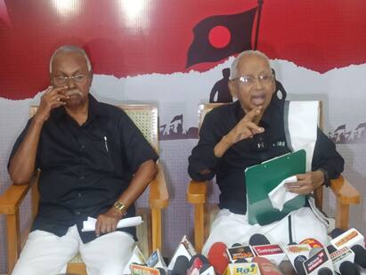 Governor RN Ravi is running a rival government which is strongly condemnable TNN ஆளுநர் ஆர்.என்.ரவி போட்டி அரசாங்கத்தை நடத்திக் கொண்டிருக்கிறார் - கி.வீரமணி