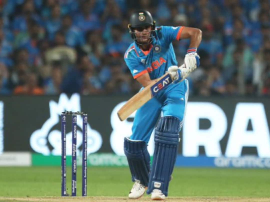 Why Shubman Gill Was Wearing Golden-Colored Badge On His Collar In IND vs BAN WC Match Why Shubman Gill Was Wearing Golden-Colored Badge On His Collar In IND vs BAN WC Match