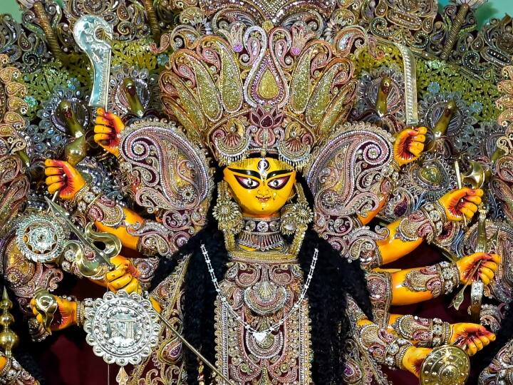 Durga Puja Pandal Special Theme In Kolkata Honouring Nude Models Fraternity Sukumar Ray Manipur Violence  