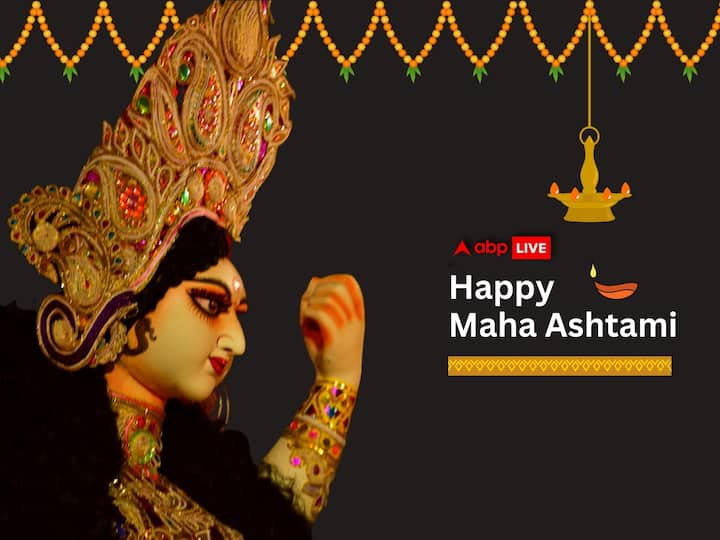 Happy Durga Maha Ashtami day's puja is believed to prepare the Goddess for Her confrontation with Mahishasur. The day is also marked by Sandhi Puja, performed when Ashtami ends and Navami begins