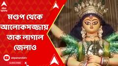 মণ্ডপ থেকে আলোকসজ্জায় কলকাতার পাশাপাশি তাক লাগাল জেলাও