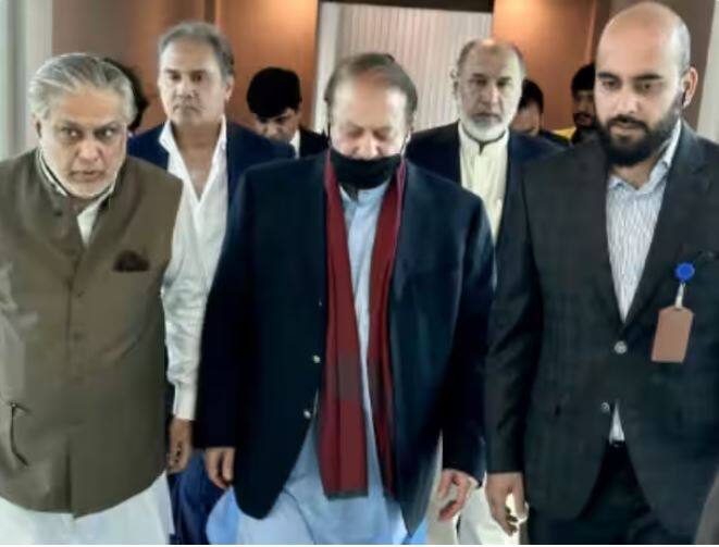 former prime minister of pakistan nawaz sharif returns to pakistan after 4 years Nawaz Sharif: ਚਾਰ ਸਾਲ ਬਾਅਦ ਲੰਡਨ ਤੋਂ ਪਾਕਿਸਤਾਨ ਪਰਤੇ ਨਵਾਜ਼ ਸ਼ਰੀਫ, ਜਾਣੋ ਸ਼ਾਹਬਾਜ਼ ਸ਼ਰੀਫ ਕੀ ਕਿਹਾ ?