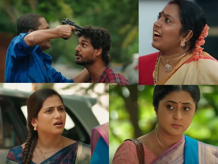 Sun tv Ethirneechal serial today episode october 21 full episode written update Ethirneechal: அடாவடி செய்த ஜான்சி ராணி.. கரிகாலனுக்கு வளவன் வைத்த குறி.. எதிர்நீச்சலில் நேற்று நடந்தது என்ன?