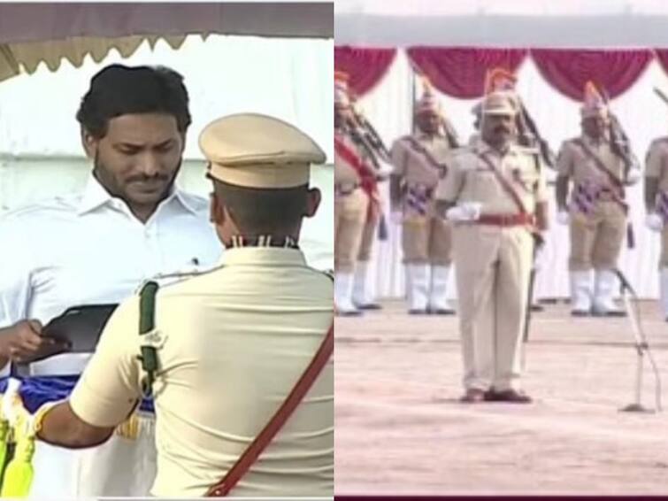 CM Jagan At Police Martyrs CM YS Jagan to pay tributes to police martyrs today in Vijayawada CM Jagan At Police Martyrs: పోలీసులపైనా దాడులు చేశారు-ప్రతిపక్ష నేతపై సీఎం జగన్ ఫైర్‌
