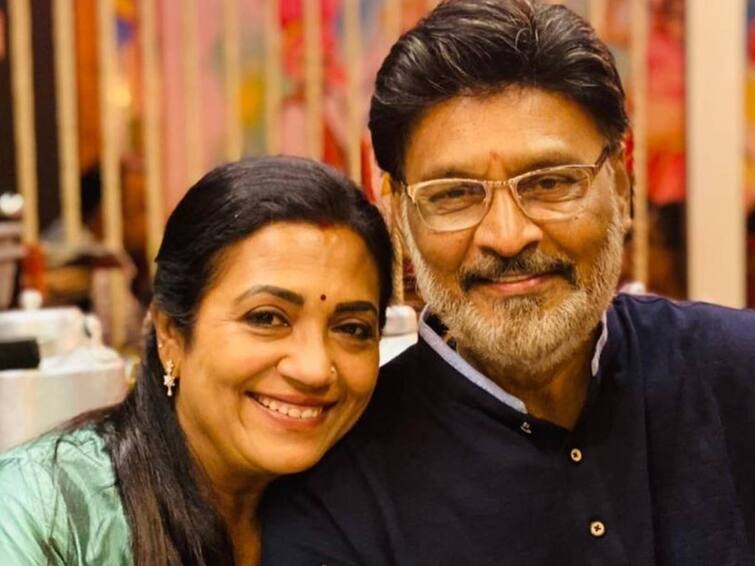 actress Poornima Bhagyaraj reveals first meeting with her husband Poornima Bhagyaraj: ஓடி சென்று வாழ்த்திய பூர்ணிமா... கண்டு கொள்ளாமல் சென்ற பாக்யராஜ்.. என்ன காரணம் தெரியுமா?