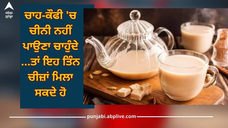 do not want to add sugar in tea and coffee then add these three things for sweetness health news Health News: ਚਾਹ-ਕੌਫੀ 'ਚ ਚੀਨੀ ਨਹੀਂ ਪਾਉਣਾ ਚਾਹੁੰਦੇ ...ਤਾਂ ਇਹ ਤਿੰਨ ਚੀਜ਼ਾਂ ਮਿਲਾ ਸਕਦੇ ਹੋ