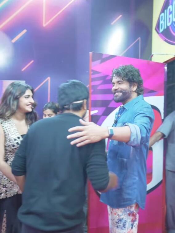 'భగవంత్ కేసరి' టీమ్‌తో నాగార్జున సందడి - వీడియో వైరల్!