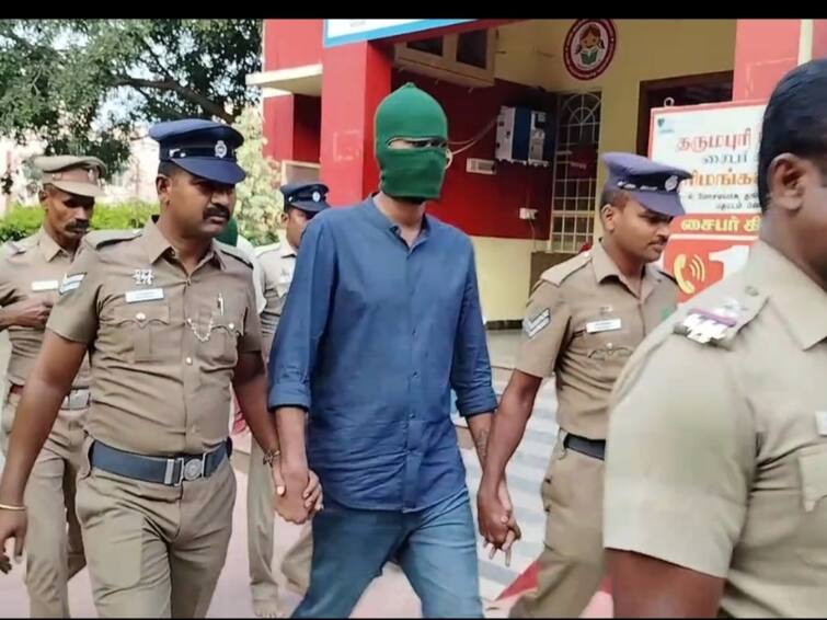 Dharmapuri news 9 people arrested in 5 kg gold robbery incident near Karimangalam TNN காரிமங்கலம் அருகே 5 கிலோ தங்கம் கொள்ளை சம்பவம்; கேரளாவை சேர்ந்த 9 பேர் கைது