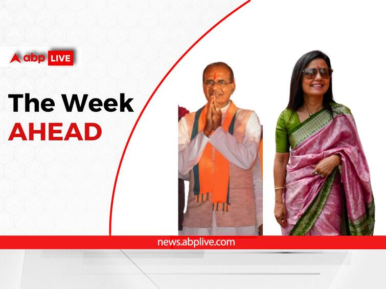 the week ahead mp chhattisgarh elections 2023 final lists mahua moitra complaint maratha quota bjp congress Final Candidates' Lists For MP, C'garh To Hearing Of 'Cash For Query' Complaint Against Mahua Moitra: The Week Ahead
