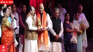 Rajnath Singh : નવરાત્રિ નિમિતે કેન્દ્રીય રક્ષા મંત્રી રાજનાથ સિંહે દિલ્હીની રામલીલામાં આપી હાજરી