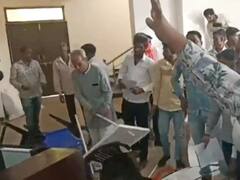 Agitated BJP Workers Vandalise Party Office In Rajasthan’s Rajsamand Constituency — WATCH