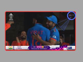 Virat Kohli : सचिनची बरोबरी फक्त 5 धावांनी हुकली, पण 'किंग कोहली'चा तोच क्षण तब्बल 4.30 कोटी लोकांनी लाईव्ह पाहिला!