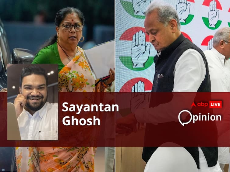 Rajasthan election 2023 BJP Faces Many Challenges Not A Cakewalk Vasundhara Raje Ashok Gehlot Sachin pilot opinion Raje Factor To Lack Of Jat Face: Why Rajasthan Won't Be Cakewalk For BJP Despite Opinion Poll Push