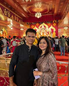 Anushka Sen Celebrates Durga Pooja 2023 With Family; Shares Pics On Instagram