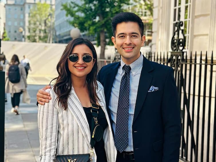 Raghav Chadha Wishes Wife & Actor Parineeti Chopra On Her Special Day; Shares Unseen Pics From