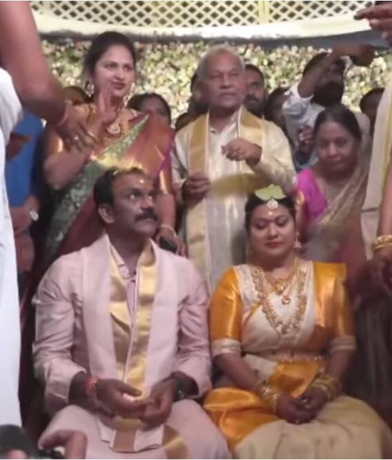 ఘనంగా వంగవీటి రాధాకృష్ణ, పుష్పవల్లి వివాహం