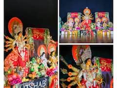 A Glimpse Of A Durga Puja Pandal In Sydney