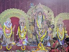 Sandhi Puja 2023: A Peek Into The Auspicious Moment That Is Marked By The Burning Of 108 Earthen Lamps