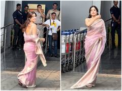 Janhvi Kapoor ने साड़ी में ढाया कहर, हुस्न और अदाएं देख क्रेजी हुए फैंस