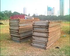 शिवतीर्थावर आव्वाज ठाकरेंचाच; शिवाजी पार्कवर दसरा मेळाव्याची जय्यत तयारी