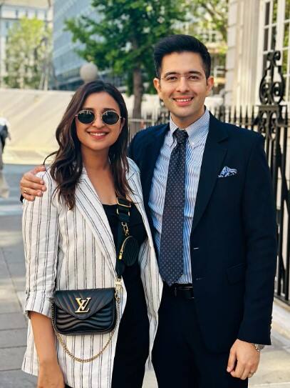 ਰਾਘਵ ਨੇ ਪਤਨੀ ਪਰਿਣੀਤੀ ਨੂੰ ਪਿਆਰੇ ਜਿਹੇ ਅੰਦਾਜ਼ 'ਚ ਕੀਤਾ ਬਰਥਡੇਅ ਵਿਸ਼