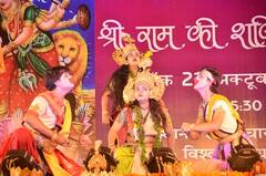 In Pics: काशी विश्वनाथ में हुआ राम-रावण के बीच भीषण युद्ध... नेत्र अर्पित करने के लिए प्रभु ने जब उठा लिया तीर, देखें तस्वीरें