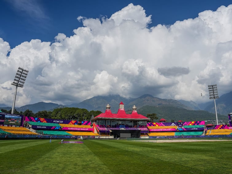 Dharamshala Latest Weather Report India vs New Zealand ICC Cricket World Cup Match Himachal Dharamshala Rain Update Dharamshala Weather Forecast For India vs New Zealand Cricket World Cup Match: Rain Likely To Play Spoilsport