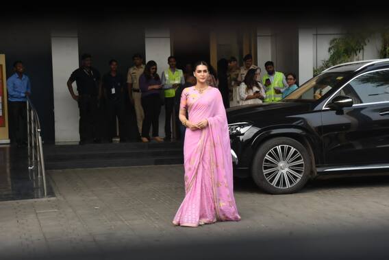 Some wore lehenga and some saree, from Shilpa Shetty to Rashmika Mandanna, these beauties were spotted in traditional look at the airport.