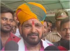 'वंशवादी पार्टियों ने किया गठबंधन', I.N.D.I.A गठबंधन पर बरसे बीजेपी सांसद बृजभूषण शरण सिंह