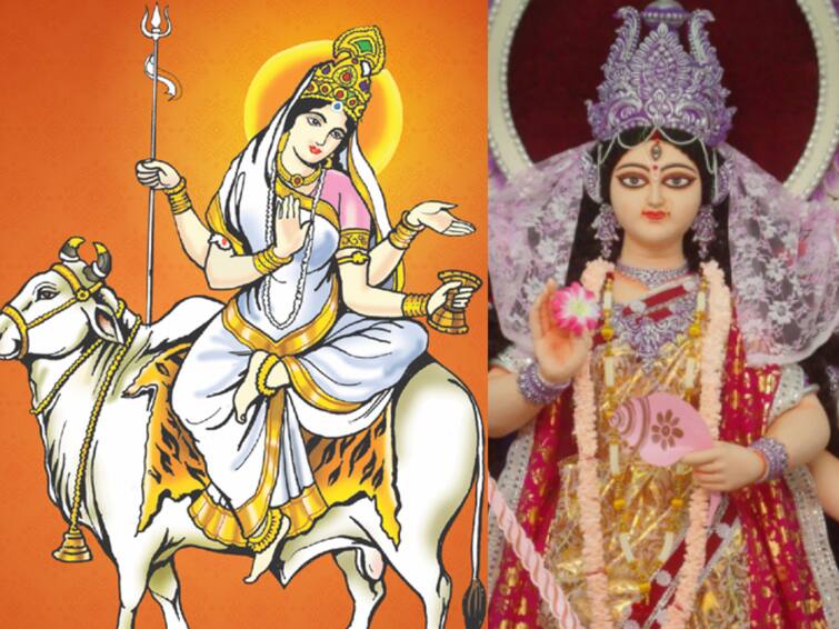 Navratri 2023 eighth day marathi news devi mahagauri puja know veda purana-religion  Navratri 8th Day 2023 : नवरात्रीचा आठवा दिवस, देवीचे नाव महागौरी कसे पडले? शास्त्रात पूजेचे महत्त्व, देवीचे रुप जाणून घ्या