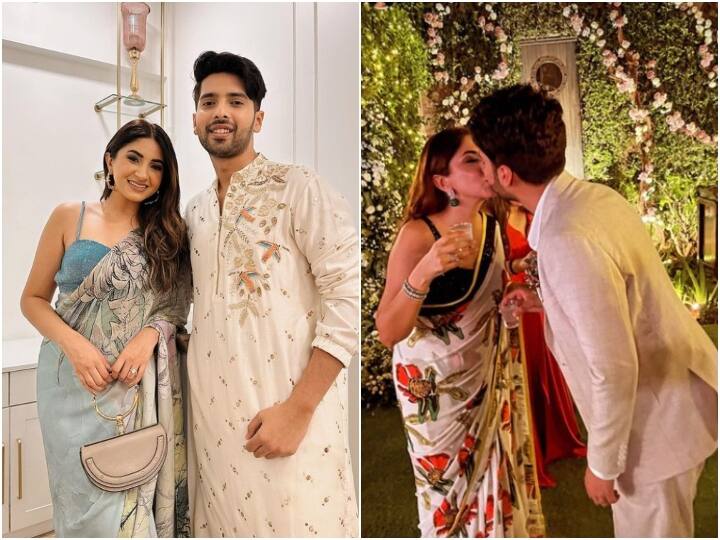bollywood singer armaan malik offically engaged with long time girlfriend aashna shroff shared liplock video Armaan Malik Engagement: अरमान मलिक ने गर्लफ्रेंड आशना श्रॉफ संग की सगाई, भरी महफिल में Liplock कर रोमांटिक हुआ कपल...देखें वीडियो