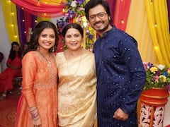 ‘भाग्य दिले तू मला’च्या सेटवर रंगला दांडियारास.