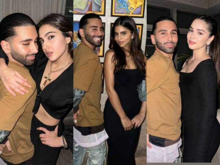 Suhana Khan Khushi Kapoor Sara Ali Khan Bhumi Pednekar Party With Orhan Awatramani See Inside