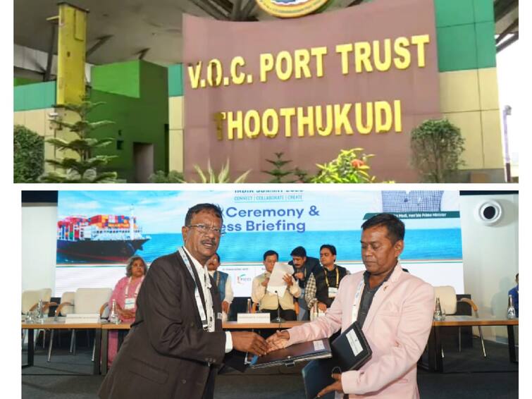 Agreement signed in Mumbai conference for passenger shipping soon between Tuticorin-Sri Lanka and Tuticorin-Maldives TNN தூத்துக்குடி- இலங்கை,  தூத்துக்குடி- மாலத்தீவு இடையே விரைவில் பயணிகள் கப்பல் போக்குவரத்து