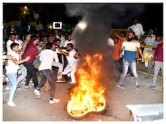 Miffed With Ticket Distribution, Supporters Of BJP, Congress Poll Aspirants Stage Protests In MP