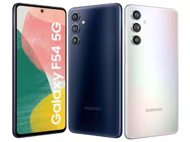 Samsung Galaxy F54 5G : सैमसंग के इस फोन में Exynos 1380 चिपसेट दिया है, जो 8GB RAM और 256GB की स्टोरेज के साथ पेयर किया गया है. इस फोन में 6.7 इंच की एमोलेड डिस्प्ले मिलती है. साथ ही इस फोन में 6000mAh की बैटरी और 108 MP + 8 MP + 2 MP ट्रिपल कैमरा और 32MP का सेल्फी कैमरा दिया गया है.