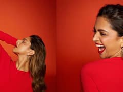 Deepika Padukone Photos : దీపిక లుక్స్ లైక్ రెడ్ వెల్ వెట్ కేక్
