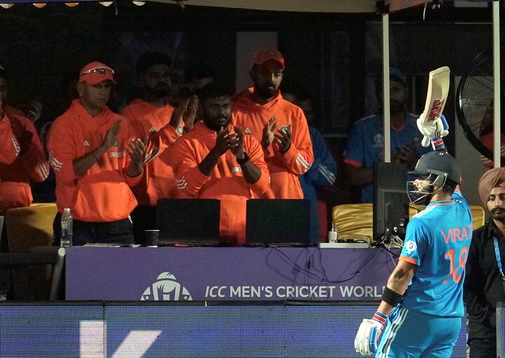 முன்னதாக 2023 ஒருநாள் உலகக் கோப்பையில், வங்கதேச அணிக்கு எதிரான போட்டியில், ரன்களை விரட்டும் போது சதம் அடித்து கோலி இந்திய அணியை வெற்றி பாதைக்கு அழைத்து சென்றார்.