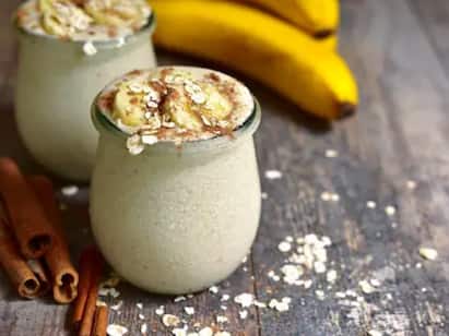 Revealing Our New Favourite Lassi Banana Walnut Lassi Recipe Try It Today Banana Walnut Lassi: செம டேஸ்டியான வாழைப்பழம் வால்நட் லஸ்சி குடிச்சு இருக்கீங்களா?