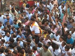 बीजेपी से टिकट कटने पर विधायक के समर्थन में उतरे सैकड़ों कार्यकर्ता, बोले -'वरना 2 नवंबर को...'