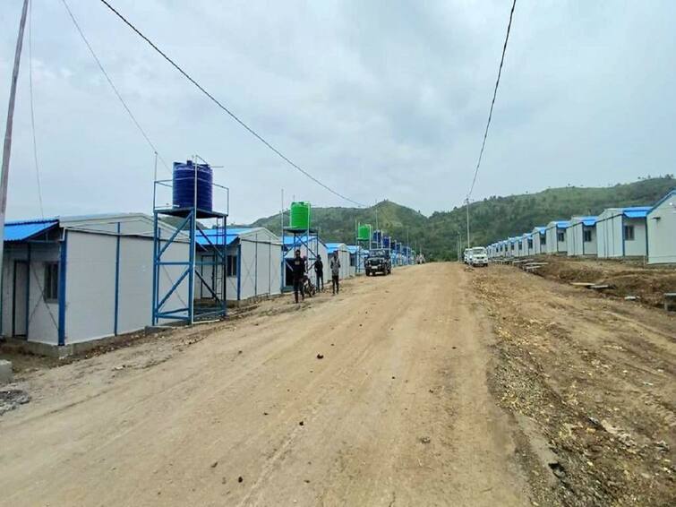 Manipur Ethnic Conflict Prefabricated Houses For Displaced People Nearing Completion 400 Manipuri People Displaced By Ethnic Conflict To Be Housed In Shelter Complex Nearing Completion