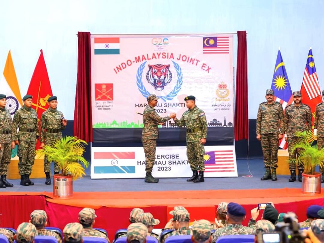 Exercise Harimau Shakti 2023 India Malaysia Army Begin Joint Bilateral Military Exercise In Meghalaya Exercise Harimau Shakti: India, Malaysia Begin Joint Bilateral Military Exercise In Meghalaya