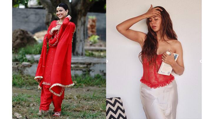 ਨਿਮਰਤ ਖਹਿਰਾ ਨੇ ਆਪਣੇ ਸੋਸ਼ਲ ਮੀਡੀਆ ਹੈਂਡਲ ਉੱਪਰ ਤਸਵੀਰਾਂ ਸ਼ੇਅਰ ਕਰ ਕੈਪਸ਼ਨ ਵਿੱਚ ਲਿਖਿਆ, ਰੱਬ ਕਰੇ ਹੁਣ ਆਪਾਂ ਮਿਲ ਜਾਈਏ, ਛੇਤੀ ਕੋਈ ਰਾਹ ਨਿਕਲੇ... ਇਸ ਤੋਂ ਇਲਾਵਾ ਸੋਨਮ ਬਾਜਵਾ ਦੀਆਂ ਹੌਟ ਅਦਾਵਾਂ ਫੈਨਜ਼ ਨੂੰ ਦੀਵਾਨਾ ਬਣਾ ਰਹੀਆਂ ਹਨ। ਇਨ੍ਹਾਂ ਤਸਵੀਰਾਂ ਨੂੰ ਸੋਨਮ ਨੇ ਸ਼ੇਅਰ ਕਰ ਲਿਖਿਆ, She’s Busy …..