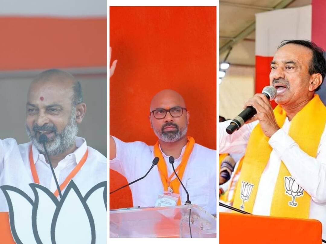Competition of three firebrand leaders in the same district is this BJPs strategy Telangana BJP: ముగ్గురు ఫైర్ బ్రాండ్ నేతల పోటీ - బీజేపీ వ్యూహం ఇదేనా?