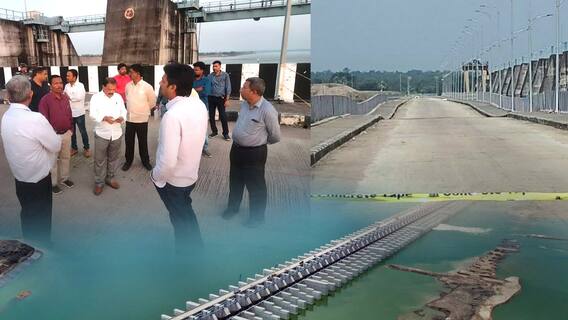 Anti Social Elements Behind Medigadda Incident : బ్యారేజ్ కుంగటంపై పోలీసులకు ఫిర్యాదు | ABP Desam