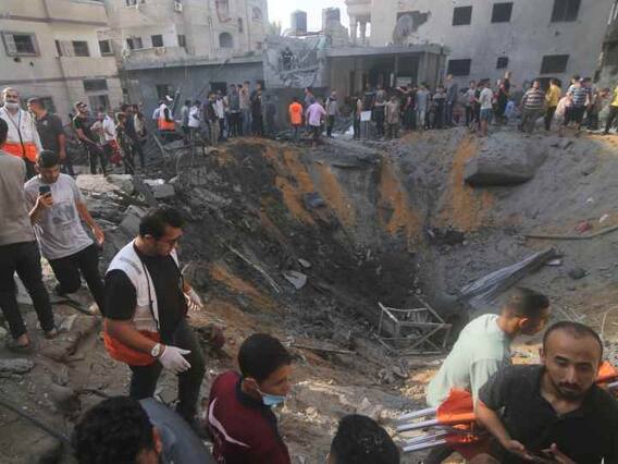 Israel Palestine War: गाजा में 8000 से ज्यादा लोगों की मौत, 12 अस्पताल बंद